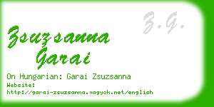 zsuzsanna garai business card